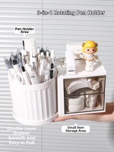 Large Capacity Stylish Cute Multi-function Pen Holder