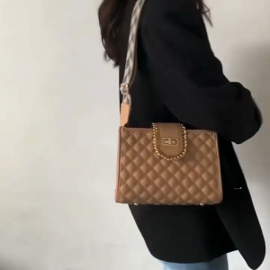 SKM Female Trendy Fashion Embroidery Thread Sling Bag BG498 Beg Perempuan