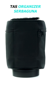 Tas Organizer Serbaguna Bahan Tebal ES2 Double Resleting Travel Mobil Motor Kuat & Awet