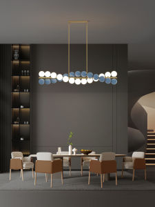 ZHENMEIJU | Designer Minimalist Nordic Style Glass Copper Pendant Light