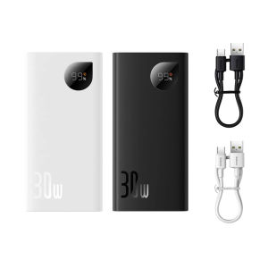 Pin dự phòng sạc nhanh Baseus Adaman2 Digital PPADM2 10000mAh an toàn đi máy bay - hỗ trợ QC 22.5W và PD 30W (2 màu tuỳ chọn) Nhat Tin Authorised Store