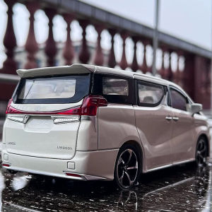 1:24 Scale Lexus LM300h Alloy Car Model Diecast Car Sound Light Car Lovers Collection Kids Birthday Gift Metal Boys Toys