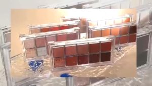 SUAKE 10 Color Eyeshadow Palette Black White Gray Metallic Smokey Makeup Eyeshadow