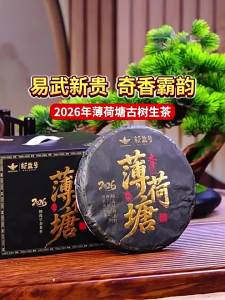 XINYIHAO | Menghai Bulangtan Puer Raw Tea Cake Gift Box Yunnan Ancient Tree