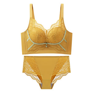 Áo Ngực Lót Ren Mỏng Gợi Cảm Mùa Hè Cho Nữ Áo Ngực Không Dây Kiểu Dáng U Cỡ Lớn Nhỏ Gọn Bộ Đồ Lót Hai Mảnh