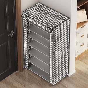 Dustproof Space-saving Multilevel Shoe Rack