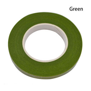 Ruộng Băng Hoa Dùng Để Quấn Thân Hoa 30 Thước Rộng 1/2 Inch Màu Xanh Đậm Xanh Nhạt Trắng Nâu Dùng Cho Thủ Công Đám Cưới Và Cắm Hoa.