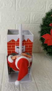 Santa Claus Fatcher Christmas Climbe Wall with mucis sound Christmas decoration Christmas gift Christmas Aura
