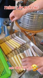 Thùng làm kem ống siêu chất tại Nha Trang