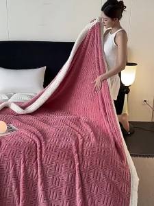 JIFANPAUL | Thick Warm Blanket Coral Fleece