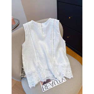 Spring Lace High-end Sleeveless Blouse