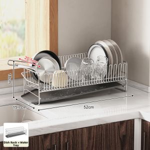 BANGJIE | Stainless Steel Kitchen Dish Rack