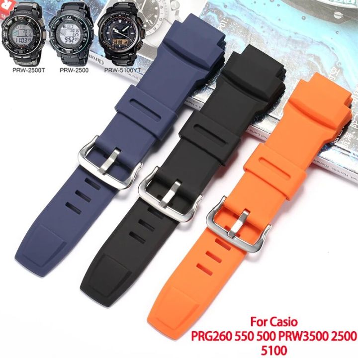 Resin Watch Band Strap Suitable for Casio ProTrek PRG-260 270