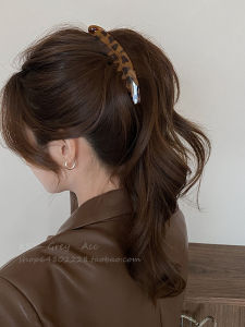 กิ๊บติดผมลายพรางสัตว์ป่าพร้อมคลิปผมทรงหัวเข็มขัดกิ๊บติดผมสไตล์เกาหลีสำหรับผู้หญิง