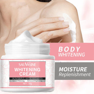 Sauvasine Whitening Cream 50g Body Whitening Cream Leg Whitening Cream Body Whitening Cream Underarm Knee Buttocks Private Bleach Remove Melanin Pigmentation Improve Dull Nourish Brighten Skin Care