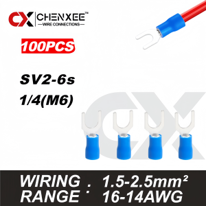 100-280 Chiếc Đầu Nối Dây Dạng Chữ U Cách Nhiệt Thiết Bị Đầu Cuối Uốn M3 M4 M5 Cho Ô Tô Hàng Hải Công Nghiệp Sửa Chữa Dây Điện