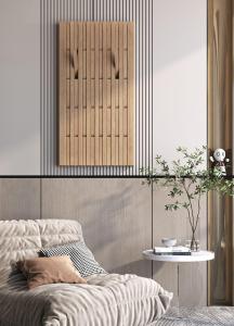 Wall Hanger Ultra-Thin Solid Wood Hanging Board Does Not Occupy Space Coat Rack Creative Wall Hanging Hanger Piano Coat Rack