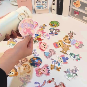 100 Stickers Paw Patrol Creative Stickers Handbook Material Decoration Laptop Water Cup Helmet Cut-Free Small Stickers