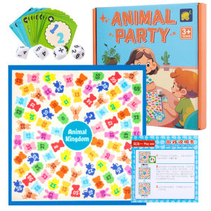 Interactive Educational Math Game for Children Early Learning Intelligence Toy Animal Response Tabletop Game Competition Toy