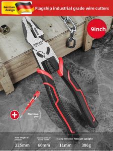 MONLEYTA | Industrial Grade Stainless Steel Wire Cutters Electrician Special Purpose Multi Functional Home Use Effort Saving Pliers