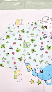 GROSIR (Isi 3 Pcs / 6 Pcs / 12 Pcs) Celana Pendek Bayi Newborn Putih Print Bahan Katun Merek A&R