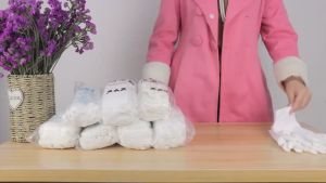 12Pair Sarung Tangan Putih Polos Katun Halus Untuk Berbagai Industri Pernikahan Acara Formal Pertunjukan Seni