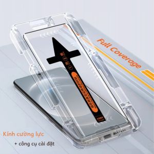 2 Kính Cường Lực Chống Trầy Xước 9D Cho Xiaomi 14 Ultra/13/12/12S/10 Pro - Tấm Bảo Vệ Màn Hình Phim Trước Trong Suốt Với Công Cụ Tự Động Lắp Đặt