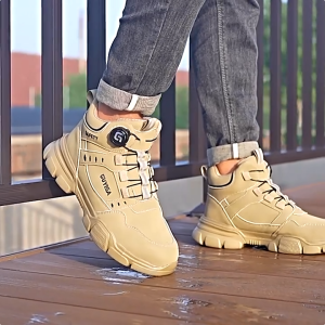 GRAEAE Safety Shoes Anti Smash And Anti Stab Insulated Safety Shoes Comfortable Foot Feel