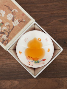 XIANGYE | Aesthetic Luck Wealth Gourd-Shaped Personal Premium Tea Cup