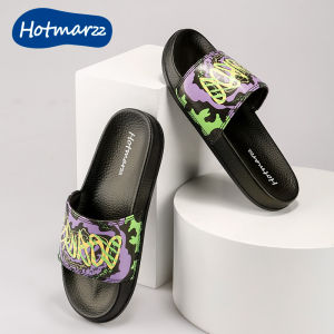 Hotmarzz Hotmarzz Slippers Womens Summer Outwear Fancy Sports Slippers Casual Home Non-Slip Slippers