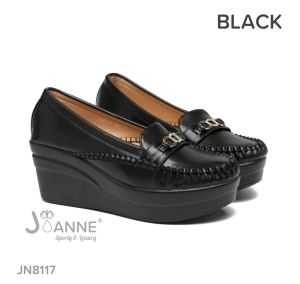 JN8117 SEPATU WEDGES TINGGI TAPAK 7C4M | SEPATU IMPORT KUALITAS PREMIUM