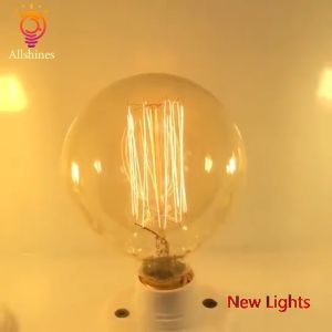 LED E27 Bulb T45 ST64 G80 Tungsten Edison Bulb Retro Filament 40W Vintage Lamp Bulb Transparent Glass Lampshade for Ceiling Lights Pendant Light Hanging Lights Drop Lamp Chandelier  Wall Light Wall Mounted Floor Lamp Lighting
