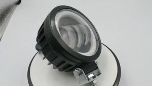 1PC Car Universal 20W Angel Eye Round 3.2 Inch LED Fog Lamp With Light Used For Towing Cars Bicycles Automobiles And Emergency Lights The Best Lighting For Angel Eyes