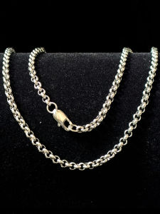 สร้อยคอไททาเนียม สร้อยคอไททาเนียมสแตนเลส โซ่ O โซ่กระดูกไหปลาร้า โซ่คอแบบไม่ซีดจางสำหรับทั้งชายและหญิง โซ่คอแบบไม่เกิดสนิม