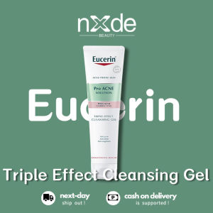 ✨100% Authentic ✨Eucerin Pro ACNE Solution Triple Effect Cleanser Gel For ACNE-PRONE SKIN 150ml