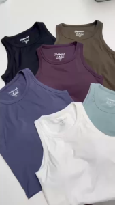 Sol Sports Bra Tank V.2 (Built-in removable pads) - The Flos Club สปอร์ตบราเสื้อกล้ามมีฟองน้ำในตัว