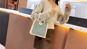 SSSuperior+ Fashion Japanese Shoulder Bag Student Canvas Handbag Small Fresh Canvas Bag Mini Linen Handbag