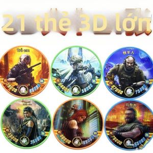 3D Stereo Combat Card Game Toy
