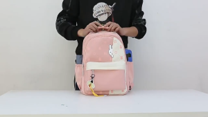Twenty Bag - Tas Ransel Sekolah Anak Wanita Pria Terbaru PAUD TK SD SMP Remaja Paket Combo BUNNY