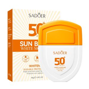SADOER | SADOER Spf 50+ Sunscreen for Face Neck Body Solar Blocker Sun Block Whitening Protector Solar PA+++ Sun Cream