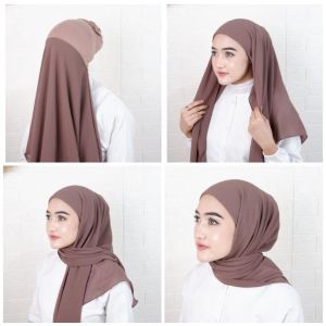 Pashmina 2in1: Kualitas Tinggi & Desain Modern