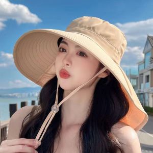 GUOQI | Ultraviolet Protection Large Brim Summer Hat