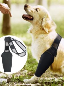 Pet Arthritis Leg Gaurd Set Knee Pad Fixed Recovery Strap Dog Leg Bracket Protective Cover Knee Pad Protective Gear