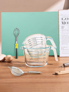 Supor Baking Tools Set High Borosilicate Glass Egg Beater High Temperature Resistant Kitchen Accessories Dough Kneading Mat