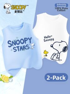 Snoopy | Cotton Sleeveless Vest for Boys Summer Lightweight