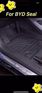 Winkon Floor Mats For BYD Seal EV 2023 2024 Trunk Mat Waterproof Non-slip Foot Pad Fully Surrounded Left-hand Drive Car Accessory