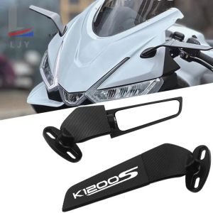 For BMW K12000S K1200S K 1200 R K 1200 S All Year Motorcycle CNC rearview mirror fixed wing