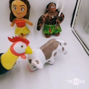 Stuffed Toys Disney Moana Pua Pig Hei Hei Plush Toy Soft Doll Birthday Gifts Moana Plushes Doll Anime Pig Princess Chicken Stuffed Animals Bed Room Ornament Home Decor Girls Classics Toys Gift