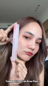 FemmeUltra Slim Brow Pencil ดินสอเขียนคิ้ว สี Ash Black (สีดำเทา)