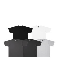 Miquelin Pure Color Net Version High-End American Street Hip Hop Loose Small Collar Short Sleeve Street Dance Jazz Dance